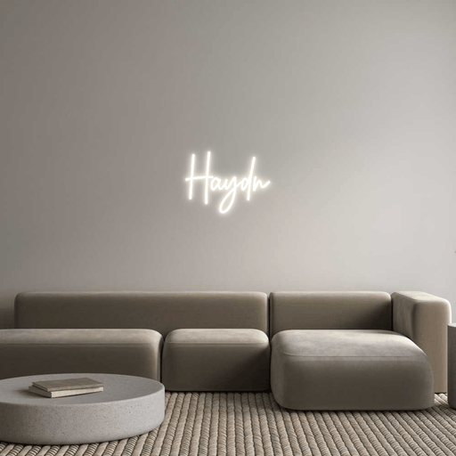 Custom Neon: Haydn - Neon Filter