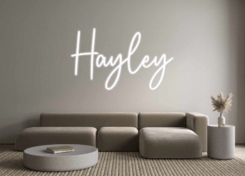 Custom Neon: Hayley - Neon Filter