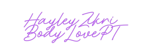 Custom Neon: HayleyZikri ... - Neon Filter