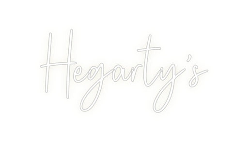 Custom Neon: Hegarty’s - Neon Filter