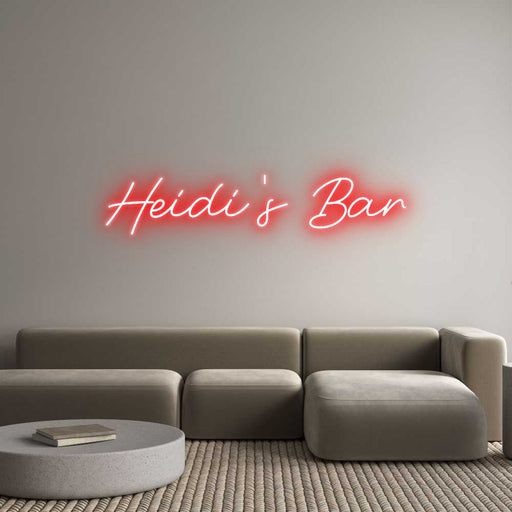 Custom Neon: Heidi's Bar - Neon Filter