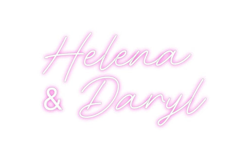 Custom Neon: Helena & Da... - Neon Filter