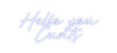 Custom Neon: Hello you Cu... - Neon Filter