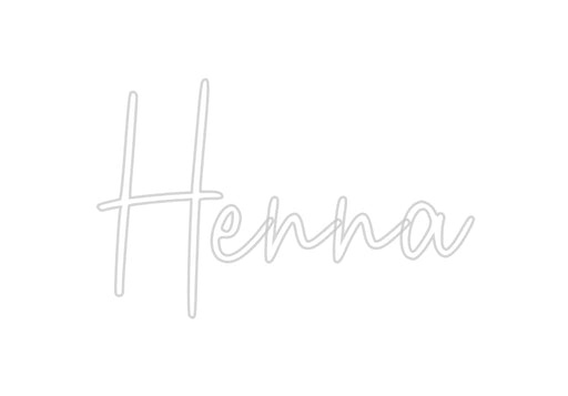 Custom Neon: Henna - Neon Filter