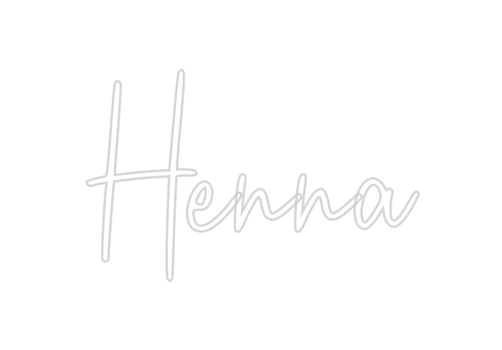 Custom Neon: Henna - Neon Filter