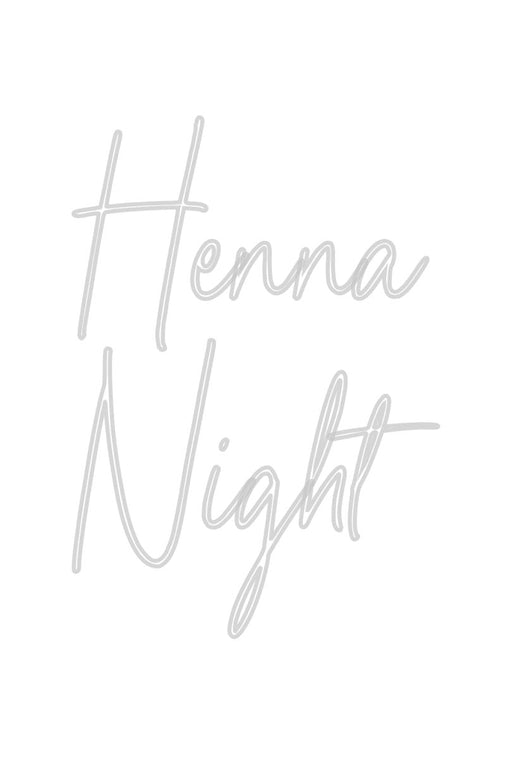 Custom Neon: Henna Night - Neon Filter