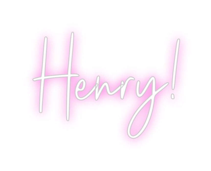 Custom Neon: Henry! - Neon Filter