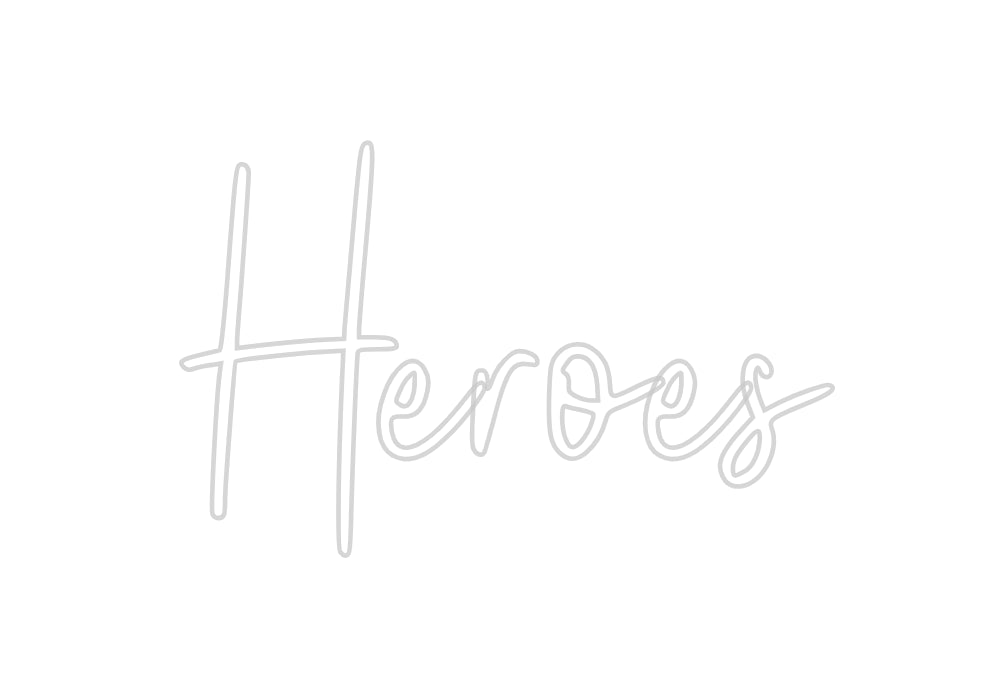 Custom Neon: Heroes - Neon Filter