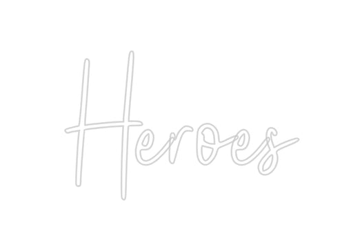 Custom Neon: Heroes - Neon Filter