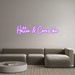 Custom Neon: Hettie & Cora... - Neon Filter