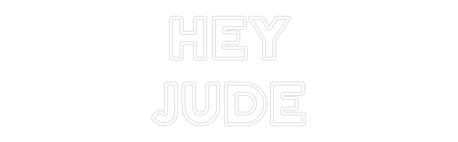 Custom Neon: Hey Jude - Neon Filter