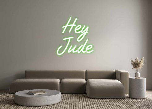 Custom Neon: Hey Jude - Neon Filter