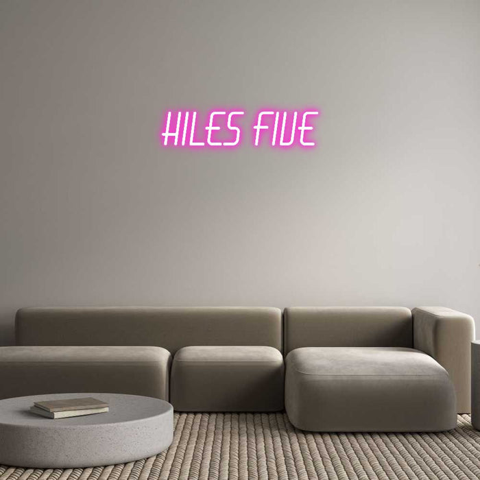 Custom Neon: Hiles Five - Neon Filter