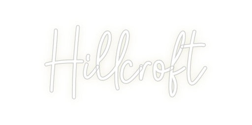 Custom Neon: Hillcroft - Neon Filter