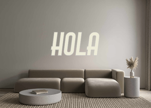 Custom Neon: Hola - Neon Filter