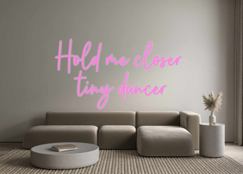 Custom Neon: Hold me close... - Neon Filter