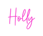 Custom Neon: Holly - Neon Filter