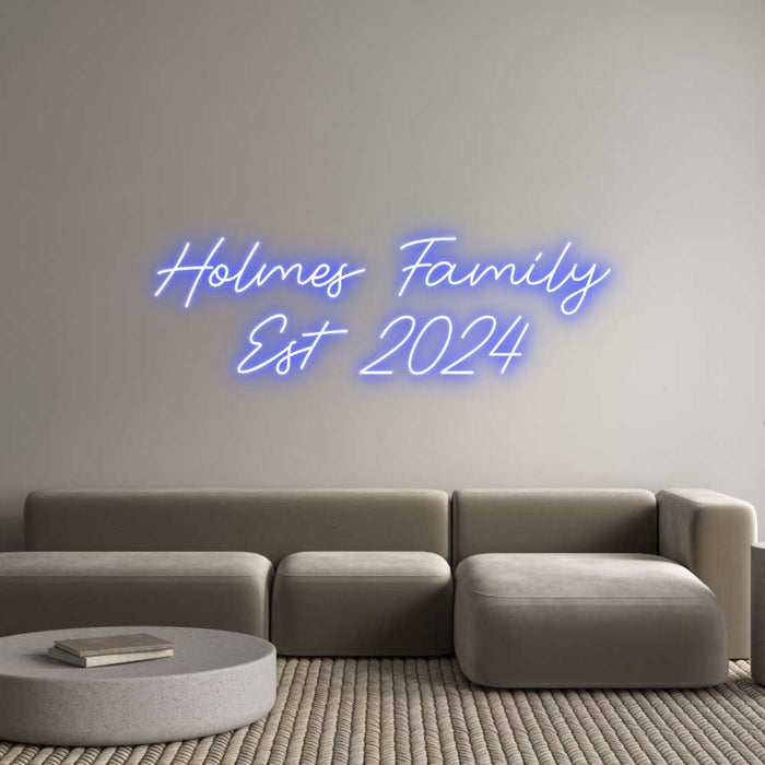 Custom Neon: Holmes Family... - Neon Filter