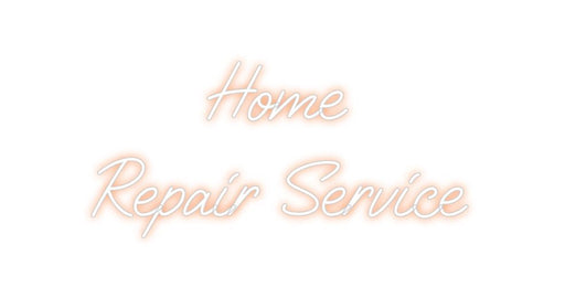 Custom Neon: Home Repair... - Neon Filter