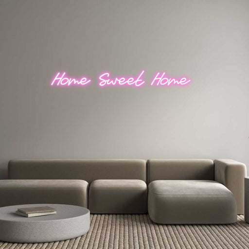 Custom Neon: Home Sweet Ho... - Neon Filter