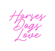 Custom Neon: Horses Dogs ... - Neon Filter