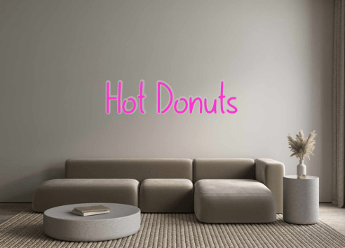 Custom Neon: Hot Donuts - Neon Filter