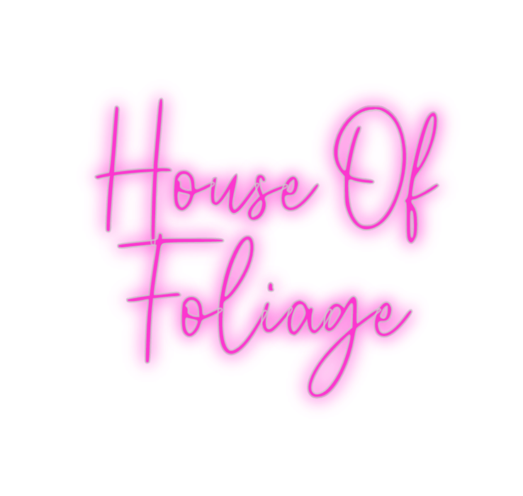 Custom Neon: House Of Fol... - Neon Filter