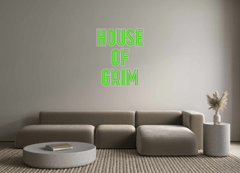 Custom Neon: House of Grim - Neon Filter