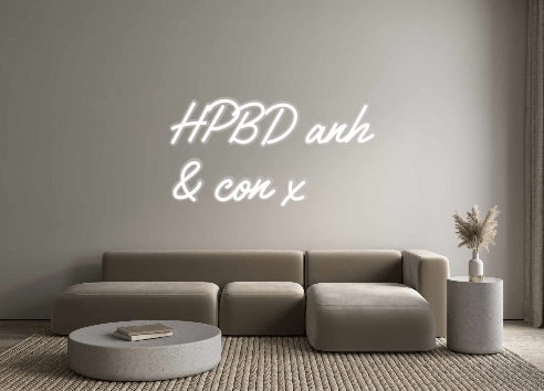 Custom Neon: HPBD anh & co... - Neon Filter