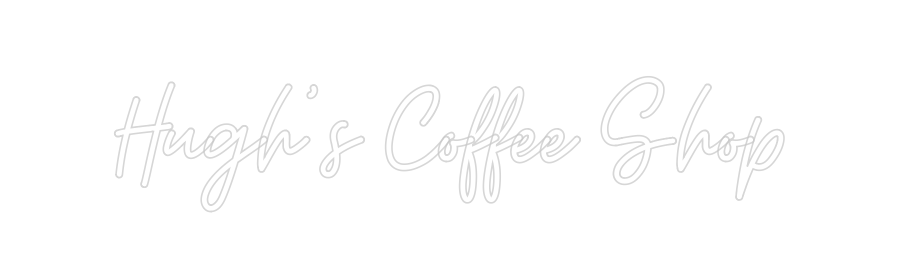 Custom Neon: Hugh’s Coff... - Neon Filter