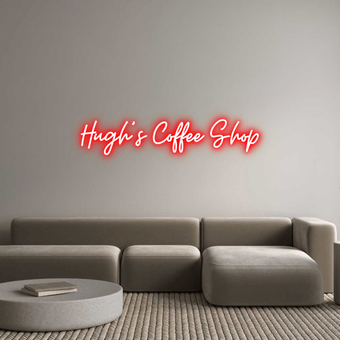 Custom Neon: Hugh’s Coff... - Neon Filter