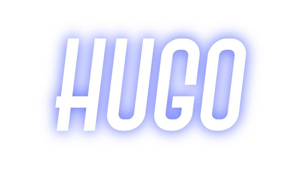 Custom Neon: HUGO - Neon Filter