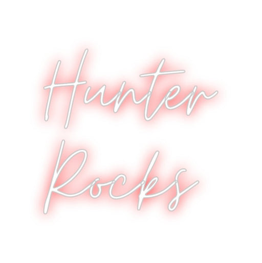 Custom Neon: Hunter Rocks - Neon Filter