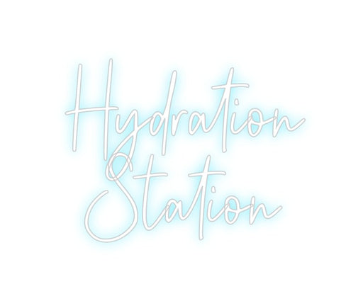 Custom Neon: Hydration S... - Neon Filter