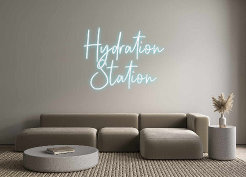 Custom Neon: Hydration S... - Neon Filter