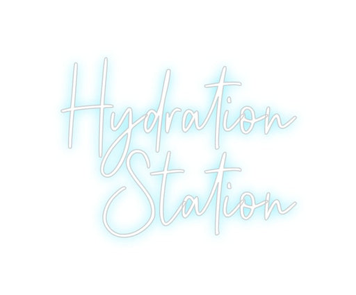 Custom Neon: Hydration St... - Neon Filter