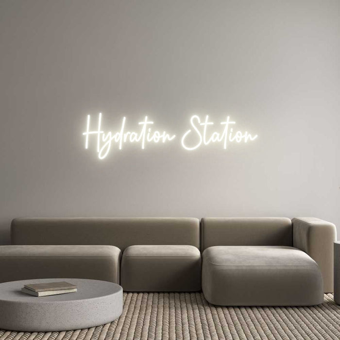 Custom Neon: Hydration Sta... - Neon Filter