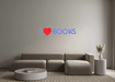 Custom Neon: I ♥️books - Neon Filter