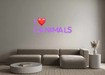 Custom Neon: I ❤️ Canimals - Neon Filter