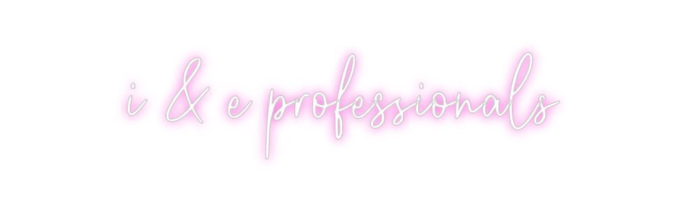 Custom Neon: i & e profess... - Neon Filter