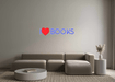 Custom Neon: I♥️BOOKS - Neon Filter