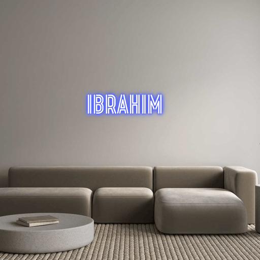 Custom Neon: IBRAHIM - Neon Filter