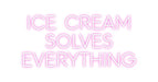 Custom Neon: ICE CREAM ... - Neon Filter