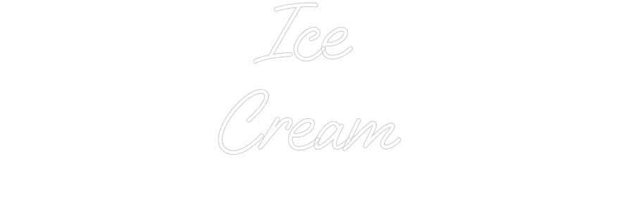 Custom Neon: Ice Cream - Neon Filter