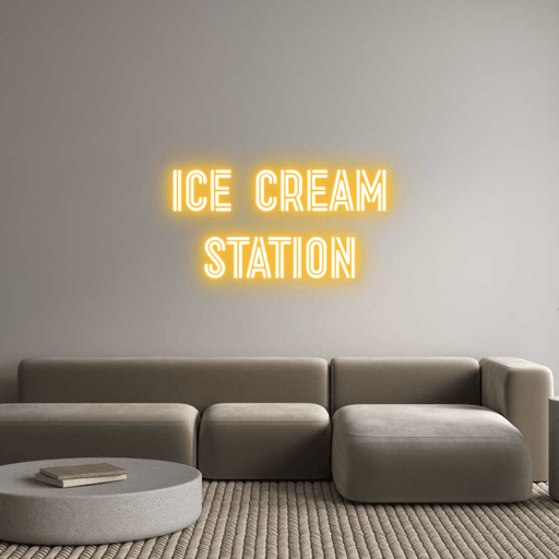 Custom Neon: Ice Cream St... - Neon Filter