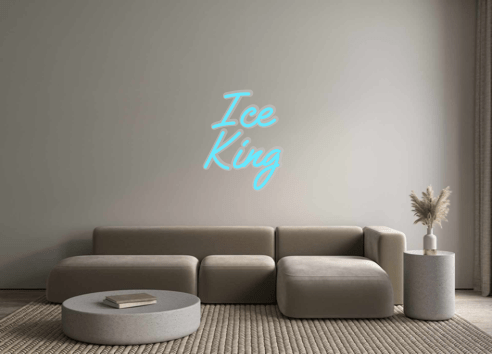 Custom Neon: Ice King - Neon Filter