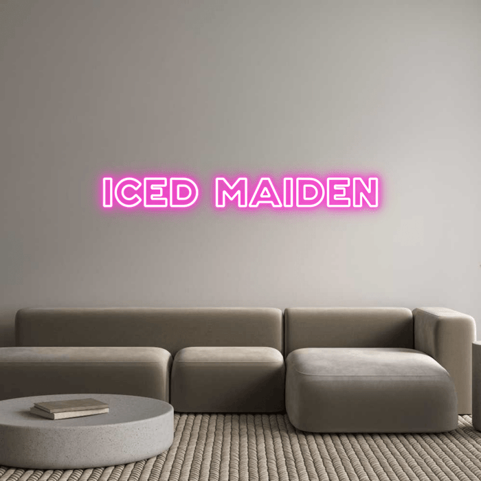 Custom Neon: ICED MAIDEN - Neon Filter