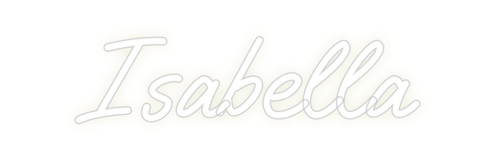 Custom Neon: Isabella - Neon Filter