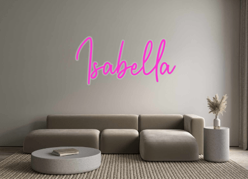 Custom Neon: Isabella - Neon Filter