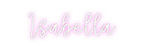 Custom Neon: Isabella - Neon Filter